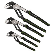3pc Draper Expert Water Pump Pliers Slip-Joint Waterpump Plumbing Wrenches 28542