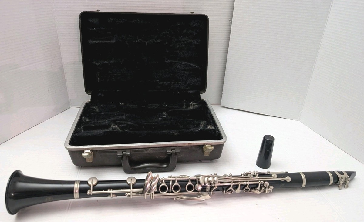 VTG Bundy Resonite Selmer Clarinet w/ Case PARTS OR REPAIR | eBay