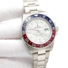 Rolex 126719BLRO GMT Master II 18K White Gold with Meteorite Dial