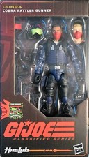 G.I. Joe Classified Hasbro Haslab Cobra Rattler Exclusive Rattler Gunner Figure