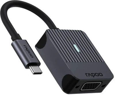 Rapoo USB-C zu VGA Adapter Grau