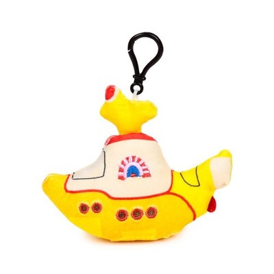 OFFICIAL SQUIDGLYS THE BEATLES YELLOW SUBMARINE PLUSH KEY RING KEYRING CLIP PUK
