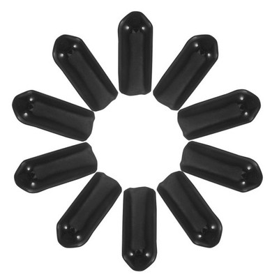 150 Pcs Sicherheitsbolzenkappensatz Bolzenendkappen Metallrohrkappen