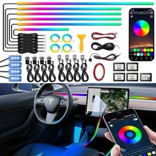 Dreamcolor Interior Car Strips Lights: Led Acrylic Light 22 Dreamcolor 22 in 1