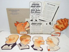  1938 Little Orphan Annie Shado-ettes, Ovaltine Contest Prize w/ Mailer