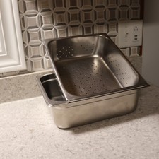 Restaurant Stainless Steel Steam Prep Table Pan Royal Industries 4  Deep