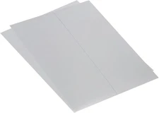 10.5" Polarized Film Sheets, 2 Pack Adhesive Polarizer Linear Polarizing Filter 