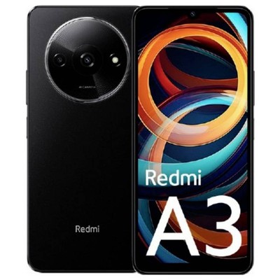 Xiaomi Redmi A3 4G 64 GB Schwarz 17 cm (6.71 Zoll) Smartphone