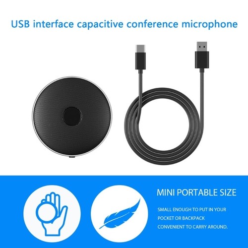 Desktop USB Microphone for Teleconferencing and Gaming Omnidirectional Designing - Picture 3 of 8