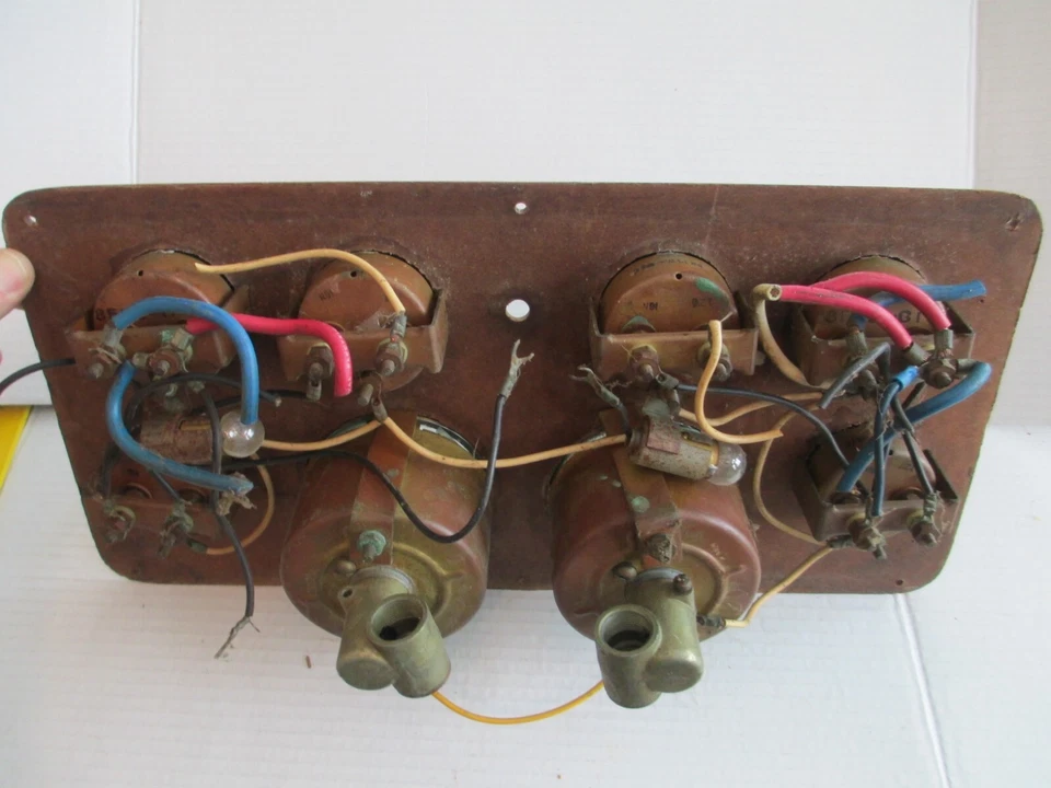 Panel de tablero marcapasos Stewart Warner amplificador de aceite medidor de velocidad barco marino BSMT Foto 4 de 4