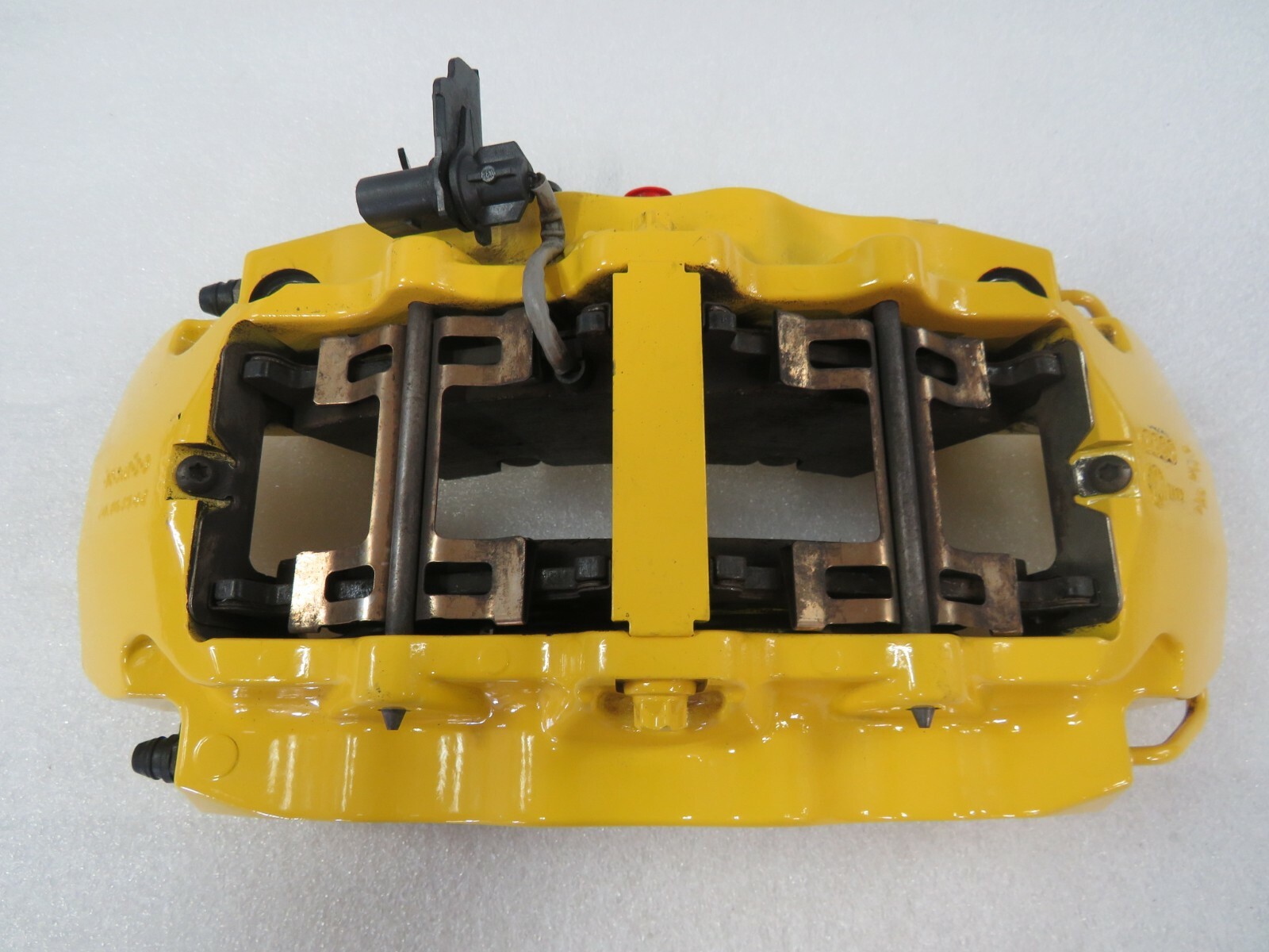 Lamborghini Huracan, LP580, LH, Front Brake Caliper, Yellow, Used, 4T0615105BD