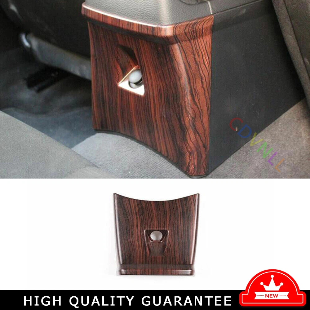 Front Reading Lamp Frame Cover Trim Fit For BMW X1 E84 2010-2015 Pine Wood Grain