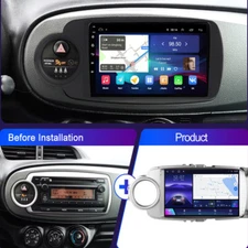 9in Car Radio Autoradio Android For Yaris 12-17 GPS Navigation Multimedia Player