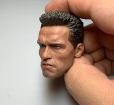 Male Suntan Head Sculpt Arnold Schwarzenegger f&uuml;r Phicen TBLeague Hot Toys Bodys