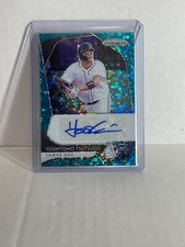 2020 Prizm Yoshitomo Tsutsugo teal Disco Rookie Auto /15  TB Rays Mint