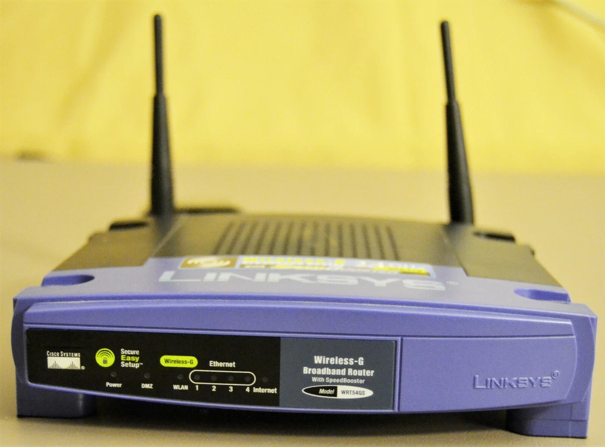 Linksys Wireless G Router With Speedbooster