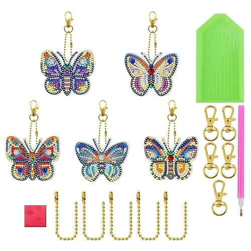 Animal Sparkle Keychain Kit - DIY Diamond Painting Animal Patterns for Beginners - Picture 2 of 4