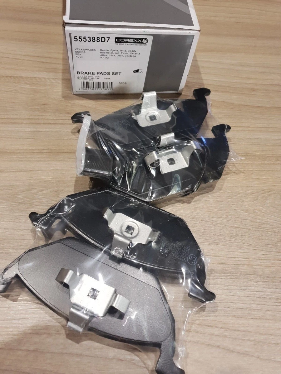 Corexx Bremsklötze 555388D7 Vorne Audi Seat Skoda VW VAG 1K0 698 