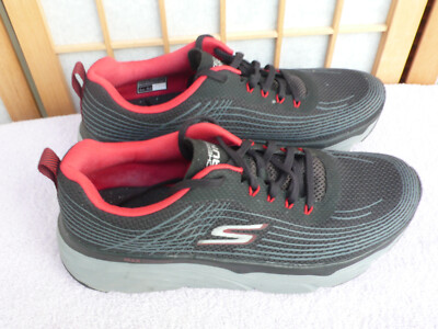 Mens Skechers Lace Up Size 11 Blue Air Cooled Goga Mat Inserts