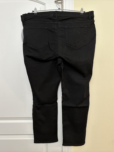 Denim & Co. Canyon Retreat Regular Easy Stretch Denim Jean Black 22W A520631 - Picture 7 of 9