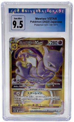 2022 Pokemon Go Mewtwo VSTAR japanese #91/71 CGC 9.5 GEM MINT | eBay