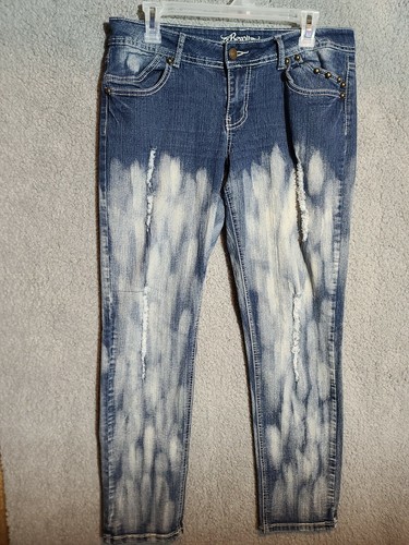Vintage Womens Revolt Denim Jeans Light 