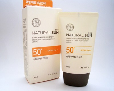 super perfect sun cream the face shop