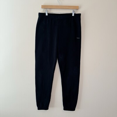 Aritzia Tna Black Cozy Fleece Snug Lo-Rise Sweatpant Low Rise