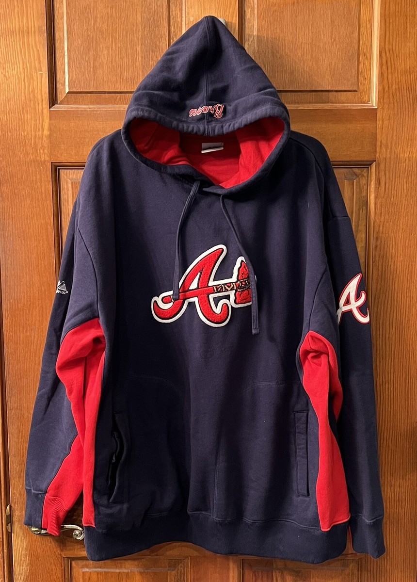 Majestic Braves フルジップジャケット XXL Majestic Atlanta Braves Full Zip Insulated Jacket Men's 2XL