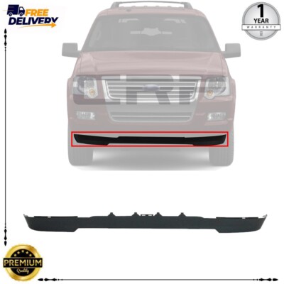 2006-2010 Ford Explorer Front Lower Valance Spoiler Textured