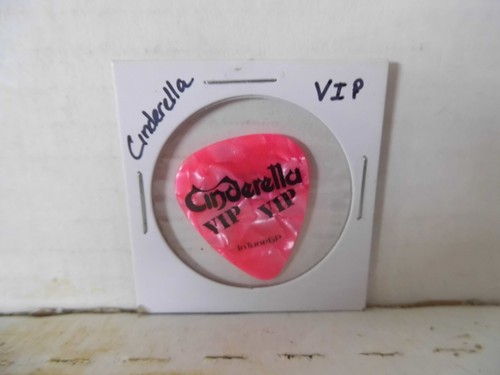 CINDERELLA "VIP" GUITAR PICK~READ DESCRIPTION #23~13
