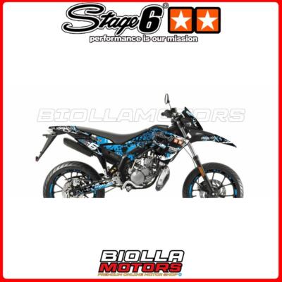 S6-059201/BL GRAFIK STAGE6 BLAU/SCHWARZ GILERA SMT EURO 4