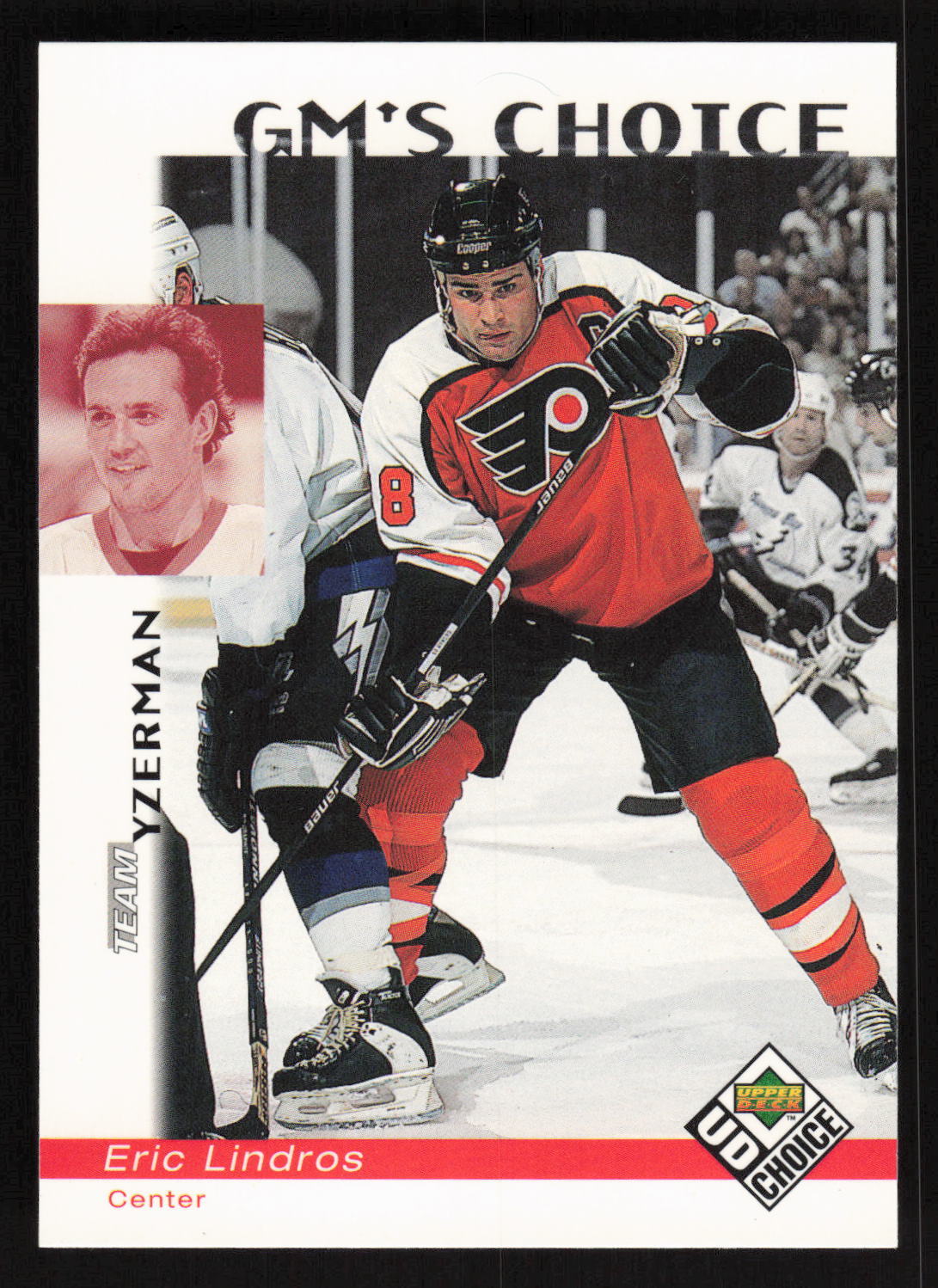 1998-99 UD Choice #237 Eric Lindros Card TCCCX