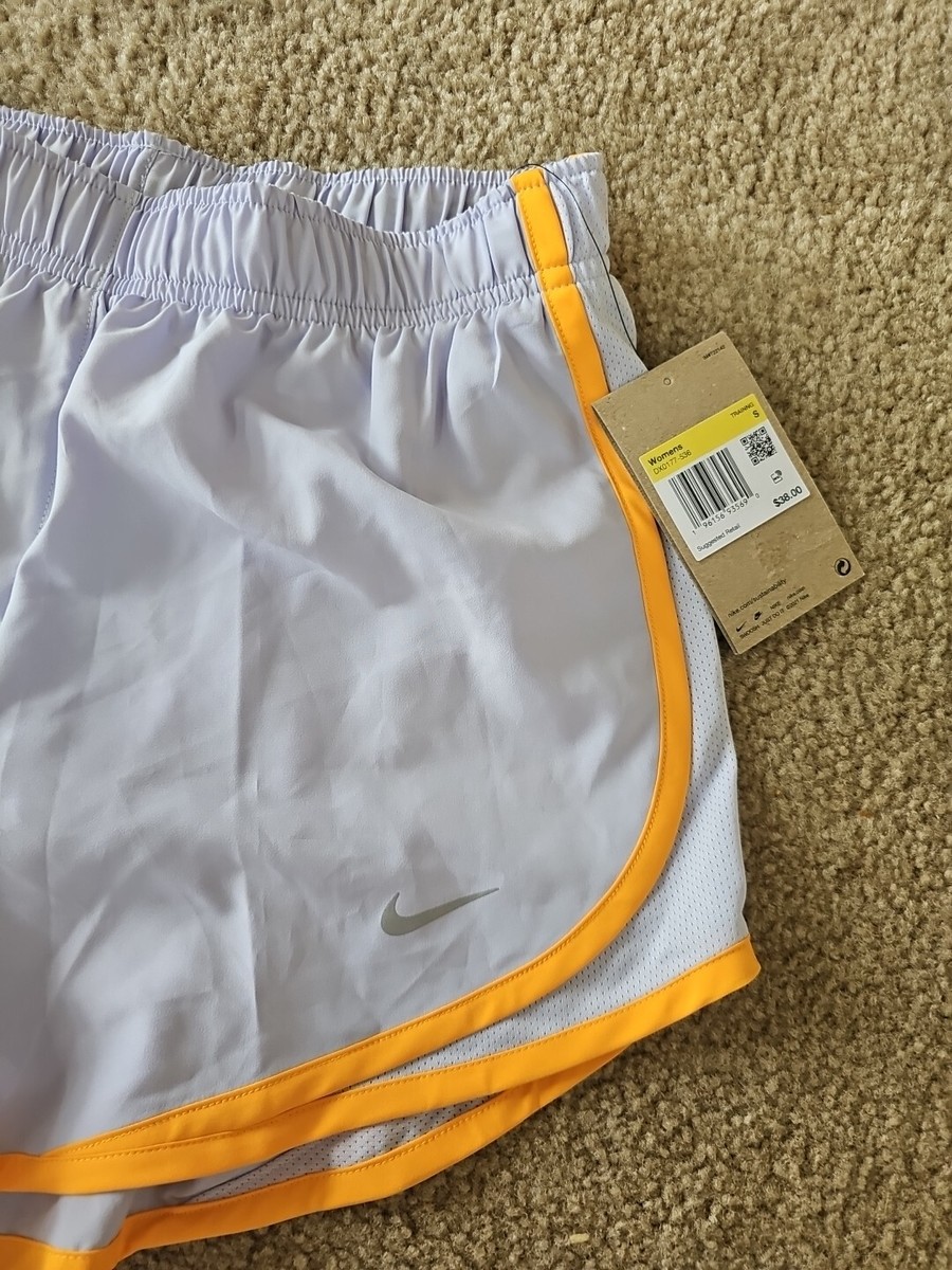 Nike Women's Dri-Fit Icon Tempo Running Short Size Small Purple