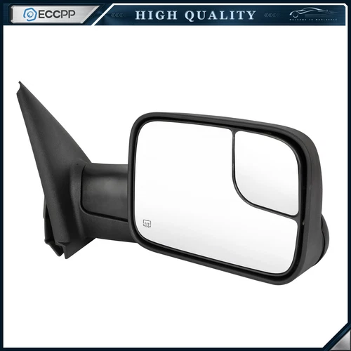 Right Side Power Heated Tow Mirror For 02-08 Dodge Ram 1500 03-09 2500/3500