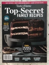 TASTE OF HOME TOP SECRET FAMILY RECIPES 2024 americas test kitchen 