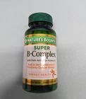 Nature's Bounty Super B Complex w/ Vitamin C & Folic Acid, 150 Tablets