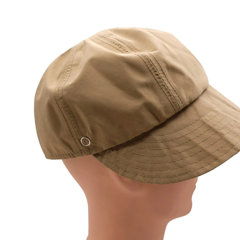 Sombrero ORVIS Vintage Goretex Beige Tostado Media Ala HECHO EN EE. UU. Talla S/M Foto 3 de 4