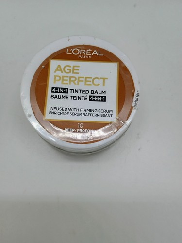 Loreal Age Perfect 4-In-1 Tinted Balm W/Firming Serum # 10 Deep .63oz Lot of 3 - Picture 3 of 3