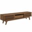 modway render 70" tv stand with walnut finish eei-3305-wal-wal