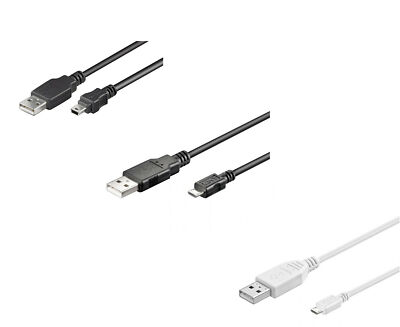 0,15 - 5,0 m USB 2.0 Hi-Speed Kabel USB A > Mini Micro B Lade Snyc Smartphone