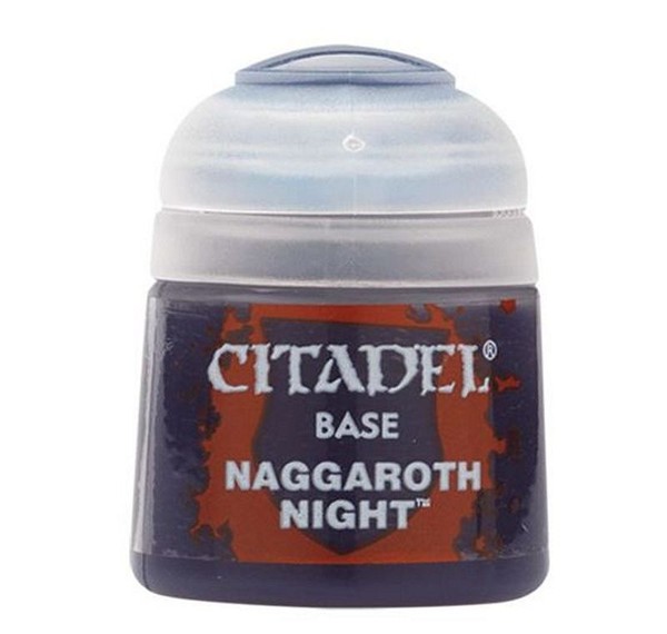 (349,17 Eur/L) Games Workshop Citadel Base Naggaroth Night 12Ml 21-05 Farbe-image