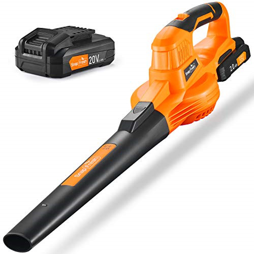 Leaf Blower - 20V Cordless Leaf Blower with Battery & Charger, Electric Leaf for