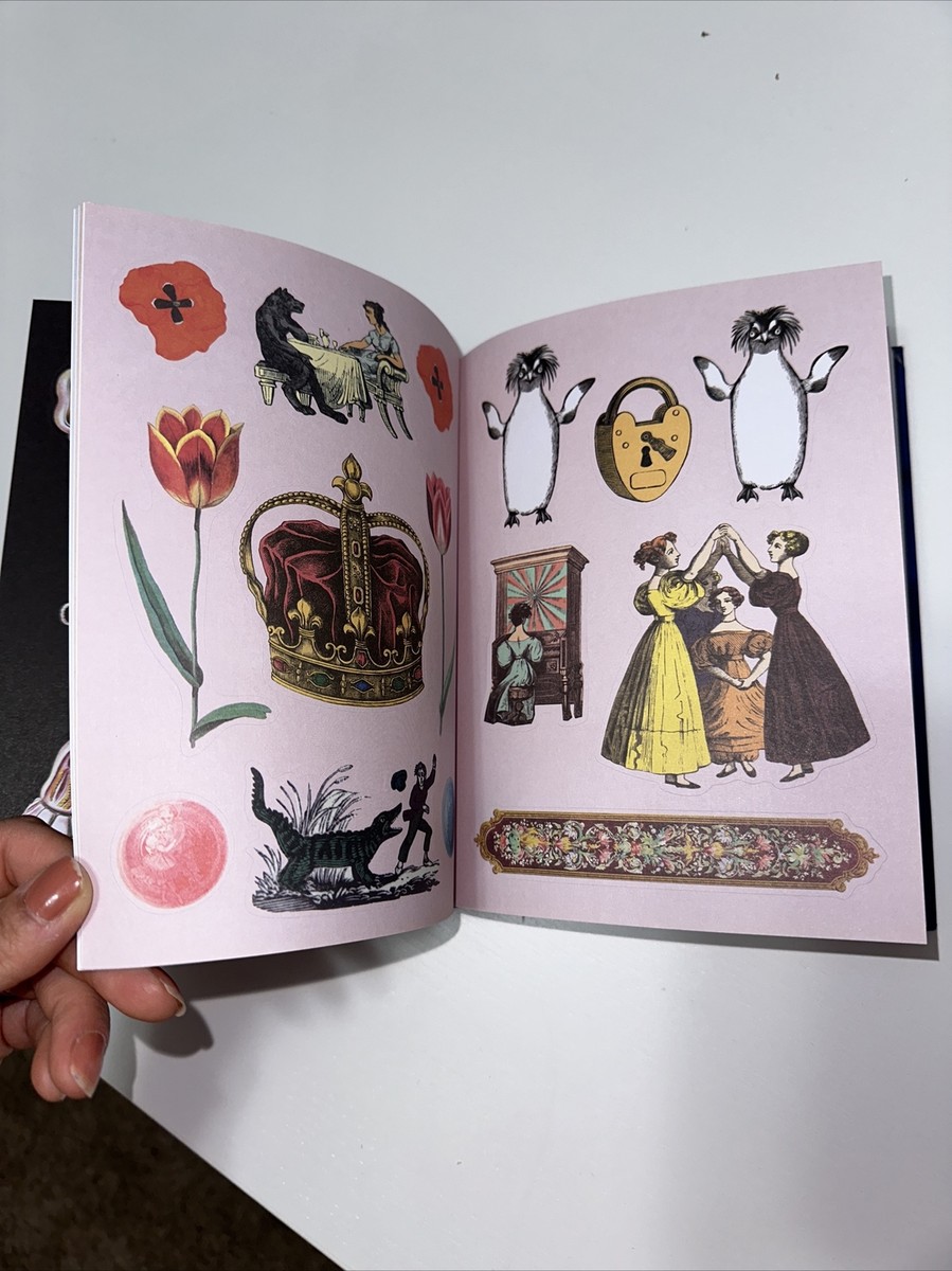 The Antiquarian Sticker Book: Over 1,000 Exquisite Victorian