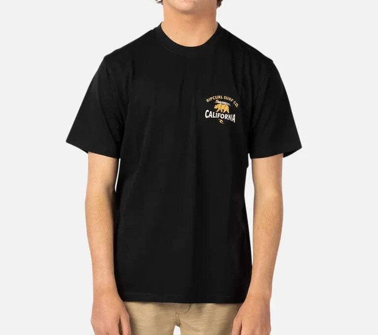 Remera Rip Curl Surf Revival Capture Tee - Negro - La Isla - Tienda Online