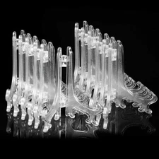 Card Stand -PACK OF 25- Trading Card Stands- Card Display Stand Holder 3" NEW