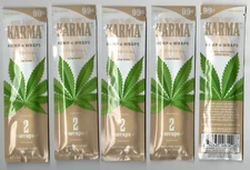 5 PACKS of Zig-Zag KARMA "ORIGINAL" HERBAL WRAPS/ 2 per pk/ 10 total 