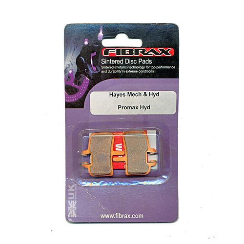 Hayes / Promax Hydraulic Brake Pads - Sintered - Fibrax- HFX1-9 - 第 1/1 張圖片