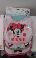 Disney Baby Minnie Mouse Baby Bibs 3 Pack