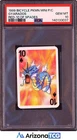 Pokemon 1999 Gyarados 10 Of Spades Red Bicycle Pokemon Mini Playing Cards PSA 10